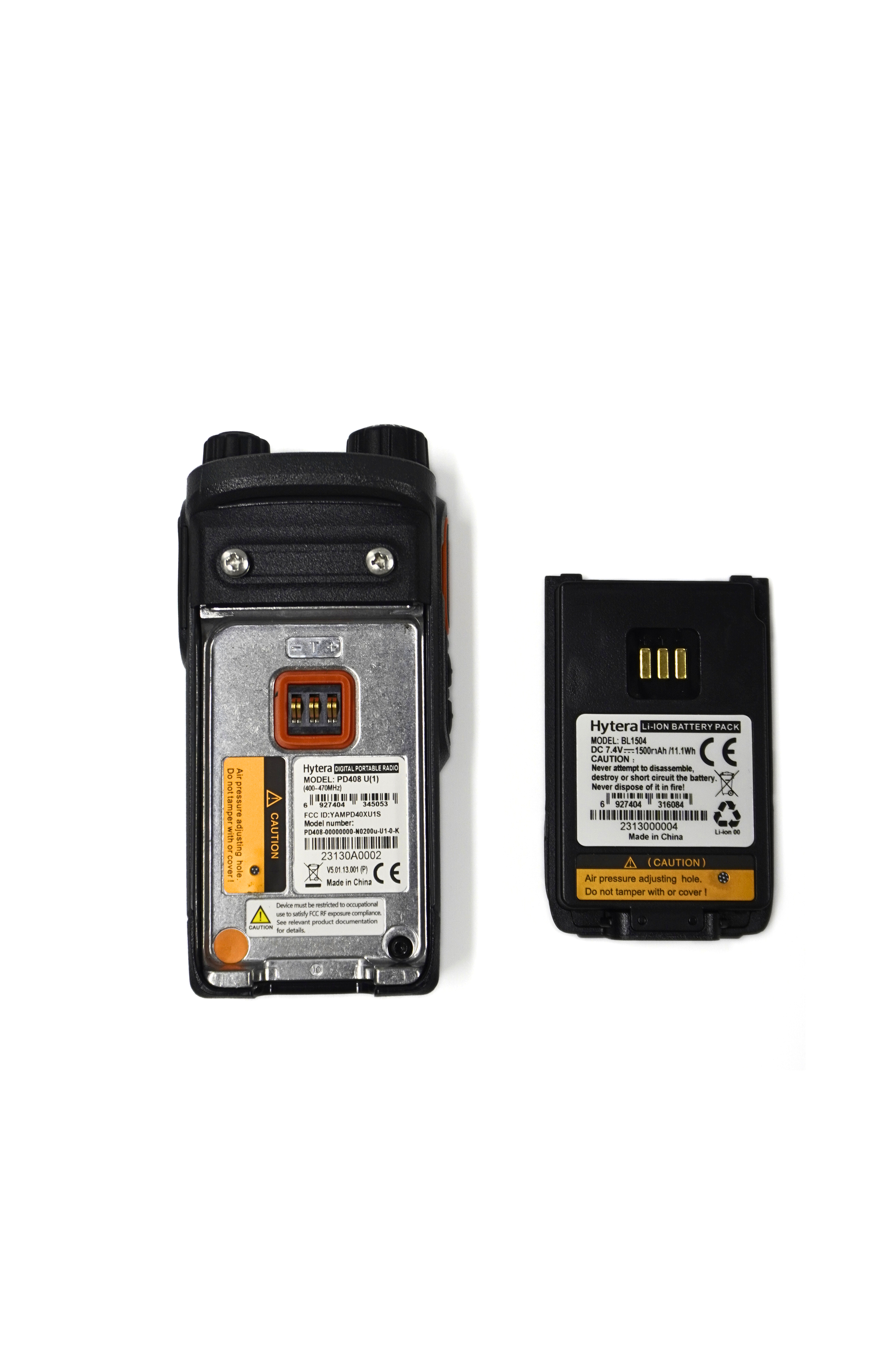 Hytera PD408 detail view